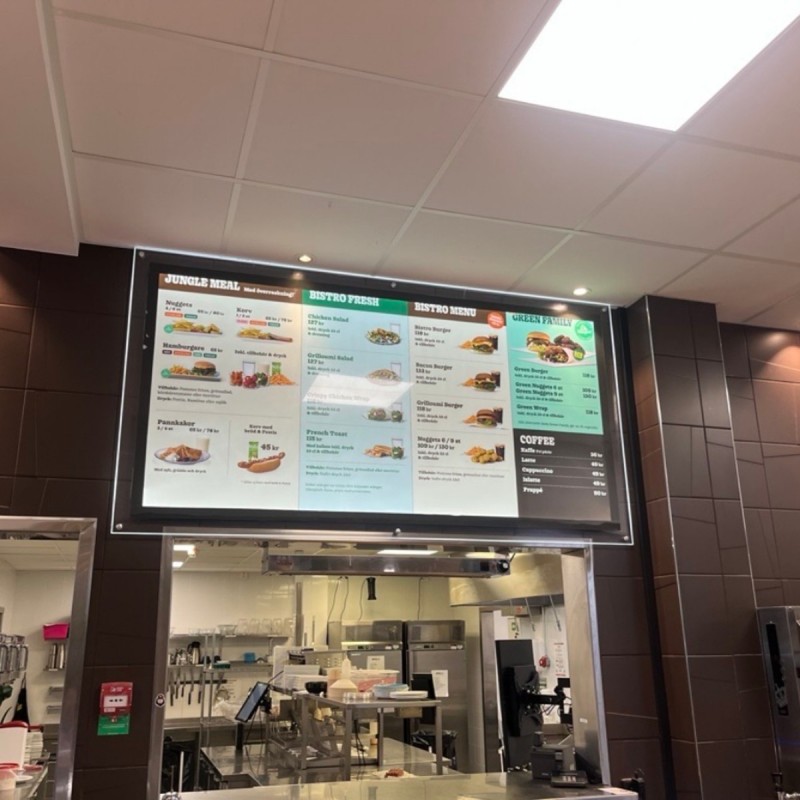 Menu boards