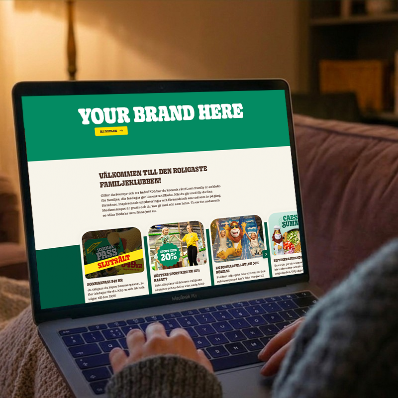 Leo's Family main page ad