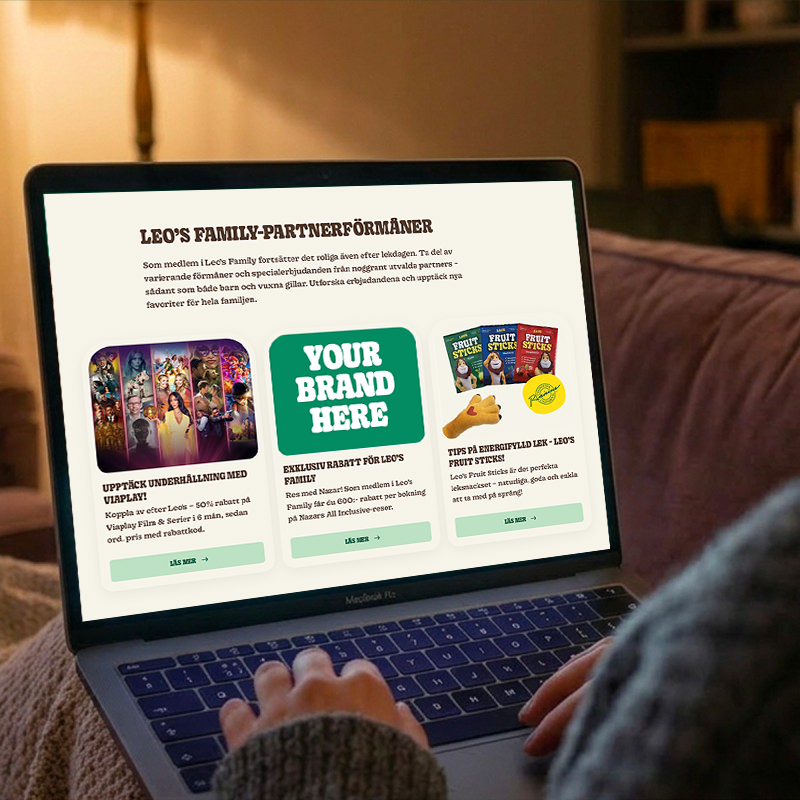 Homepage carousel